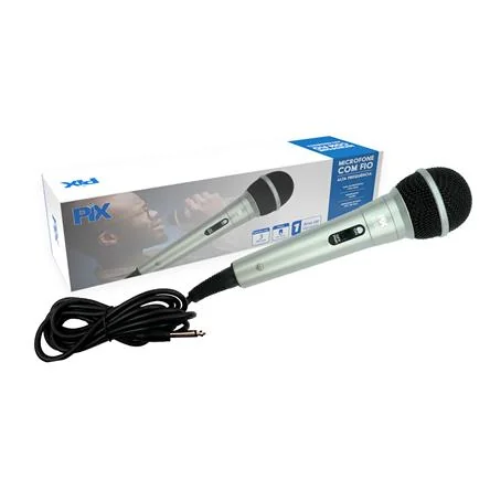 Microfone Com Fio Alta Frequência SC-1058 Pix