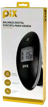 Balança digital portátil para viagem Pix